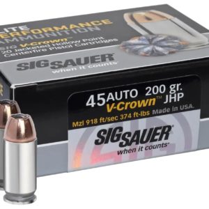 This sig Sauer ammo is very good for your gun and it performs adequately